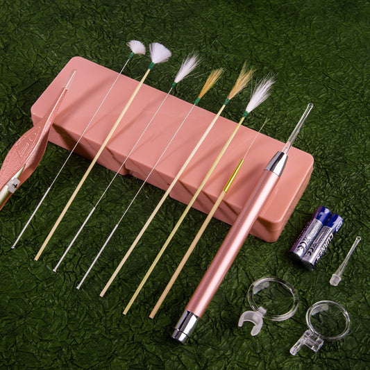 ear massage tool && ear spa tool (pink)