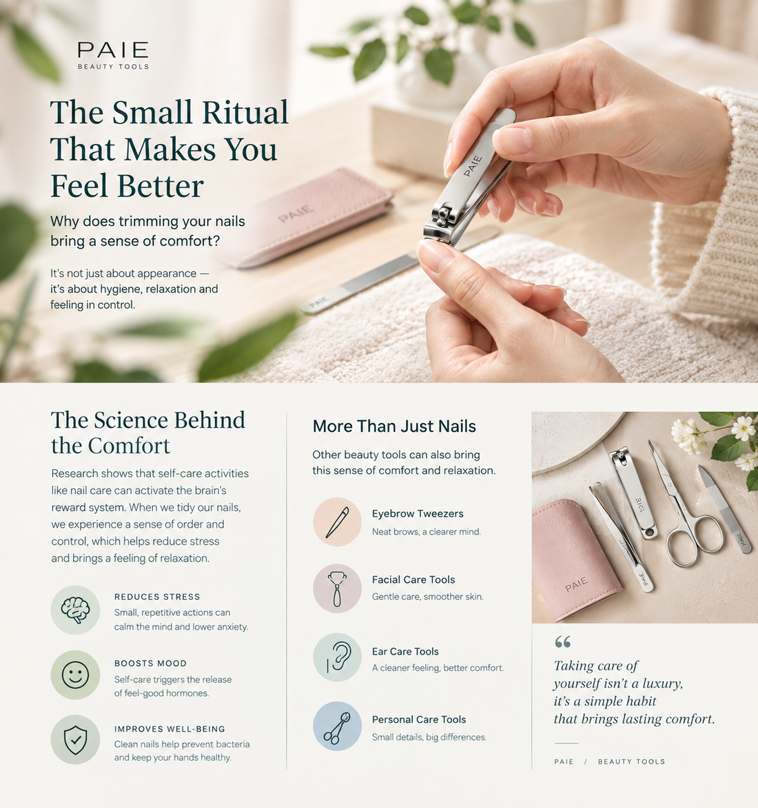 Why Does Cutting Your Nails Feel So Good? The Psychology Behind Clean, Short Nails