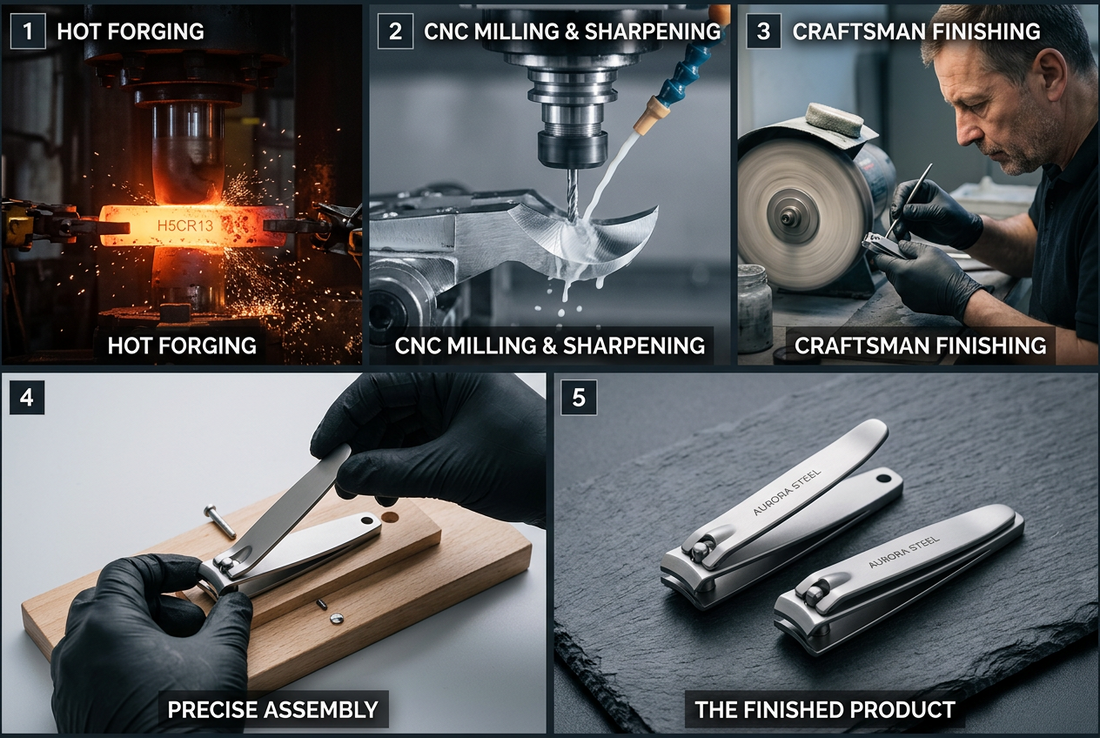 How Manicure Tools Are Made: From Material Selection to Quality Inspection