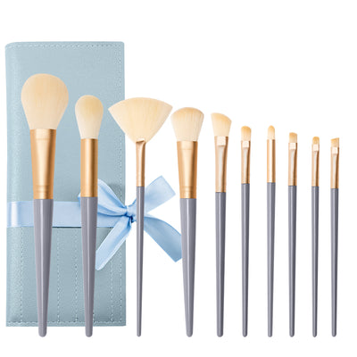 Makeup Brush (Blue 10pcs)