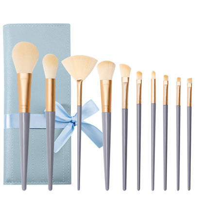 Makeup Brush (Blue 10pcs)
