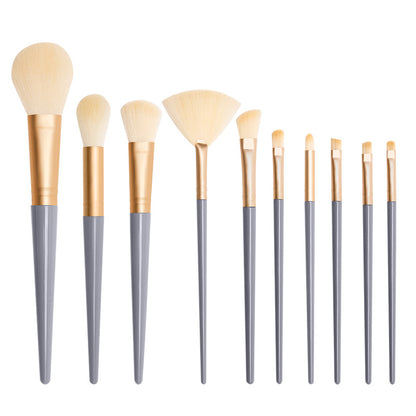 Makeup Brush (Blue 10pcs)