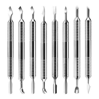 Cuticle Pusher (Ribbed)